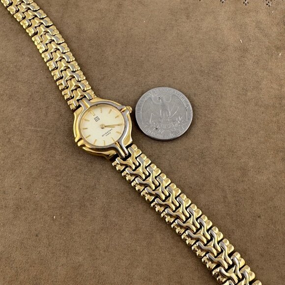Vintage Givenchy Paris Designed Gold Watch - Picture 6 of 7